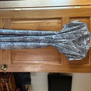 Women’s dress snake print 12-14 never worn!